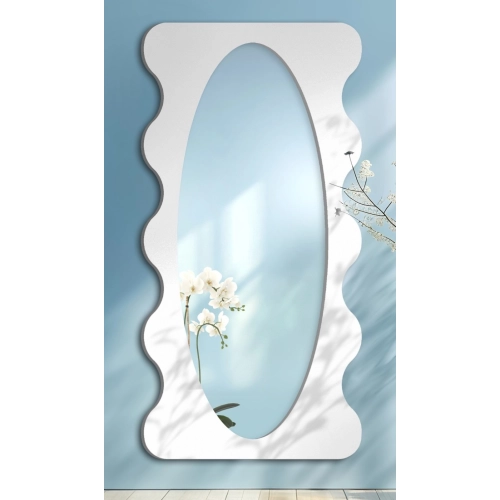 Lustro nieregularne w ramie mdf - NEBULA – Blobs Mirrors
